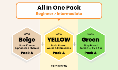 [All In One Pack] Lv. Beige+Yellow+Green